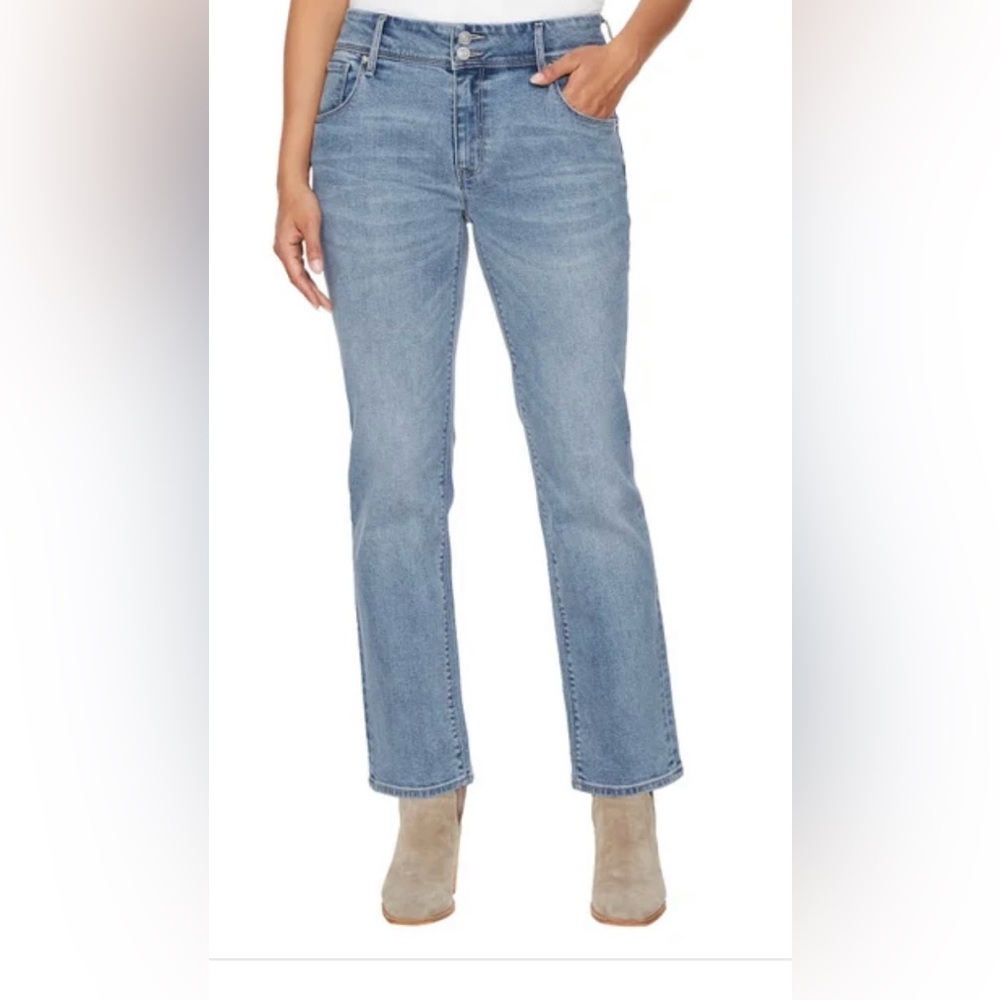 Hudson Ladies' Midrise Straight Slim Straight Leg Jean NWT Size 10/30